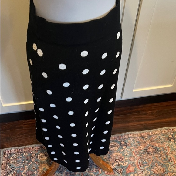 Victor Glemaud Black and White Dot Pencil Skirt Size S - Picture 7 of 8